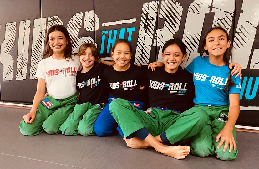 Kids at BJJ
